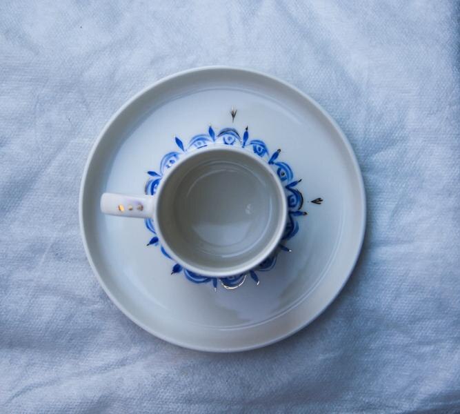 Authentieke Hamsa Fatımas Hand Evil Eye Bead Patroon Espresso Turkse Koffie Cup Handgemaakte Custom Tekening