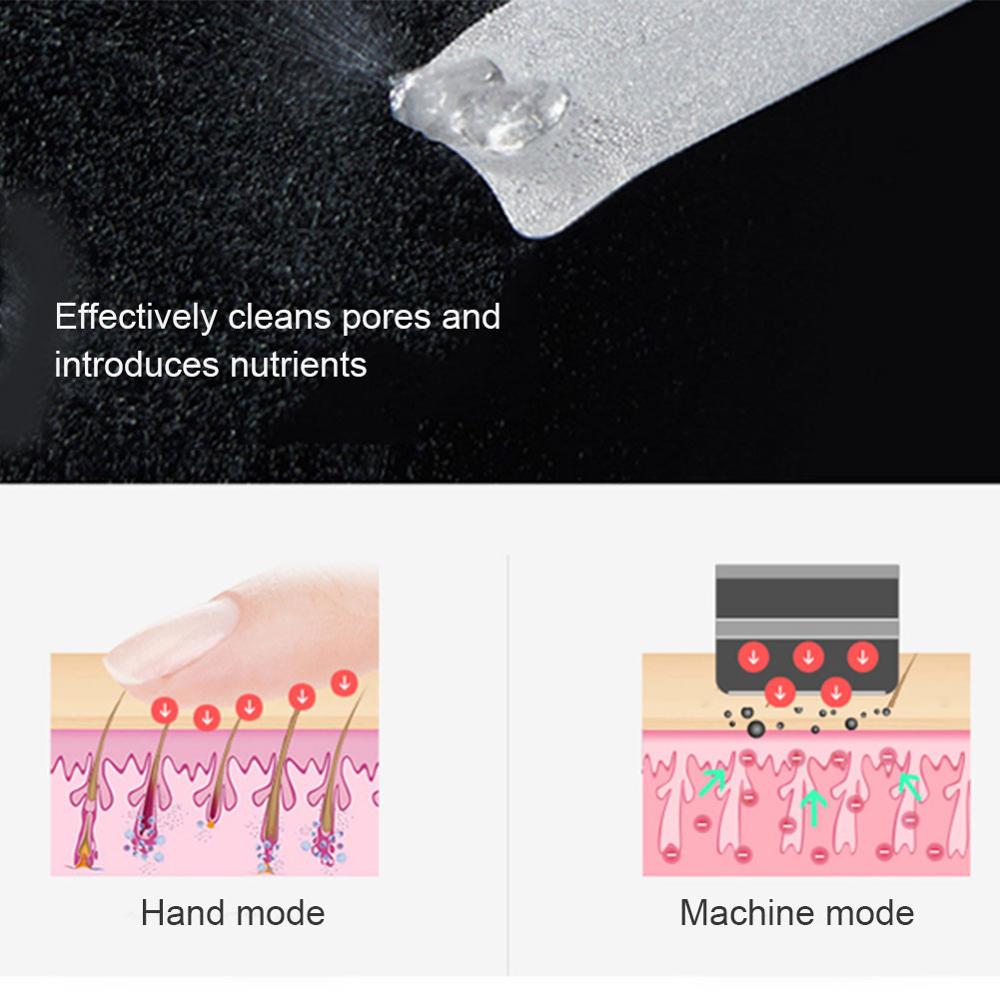 Vibrate Deep Face Cleaning Skin Scrubber Deep Face Cleaning Machine Peeling Shovel Facial Pore Cleaner Face Skin Scrubber