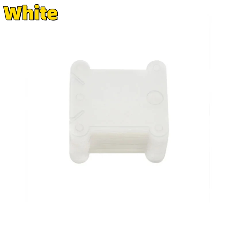 100/50PCS Plastic Bobbins Embroidery Thread Holder Craft Floss Cross Stitch Storage Board Card Organizer Sewing Accessories: L / army green