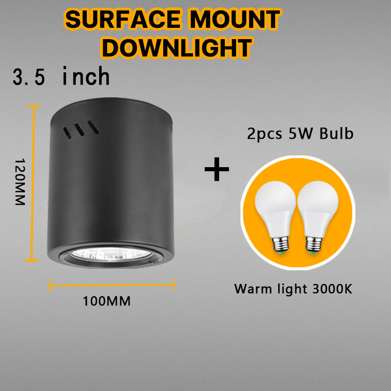 Downlights Vervangbare E27 Lampen Led Spot Decor Lamp voor Plafond Kroonluchter Gang Slaapkamer Straat Woonkamer Oppervlakte Lustres: WHITE