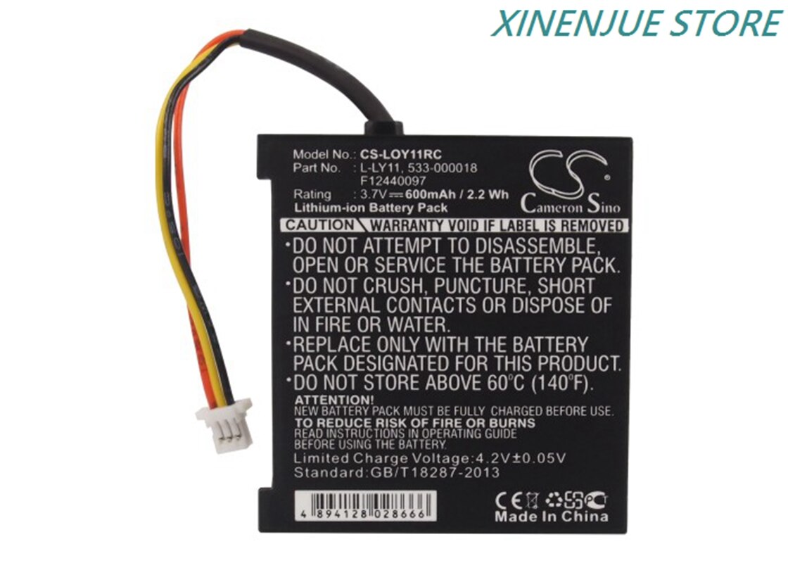 Souris et casque de jeu Logitech MX Revolution, batterie 3.7V/600mAh, pour G930,L-LY11,533-000018,F12440097, prix EXW