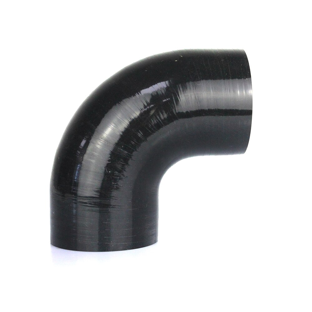 Manguera de codo de silicona de 90 grados para Intercooler, tubo curvado de goma para entrada de aire frío, R-EP, 38, 45, 51, 57, 63, 70, 76, 83, 89MM