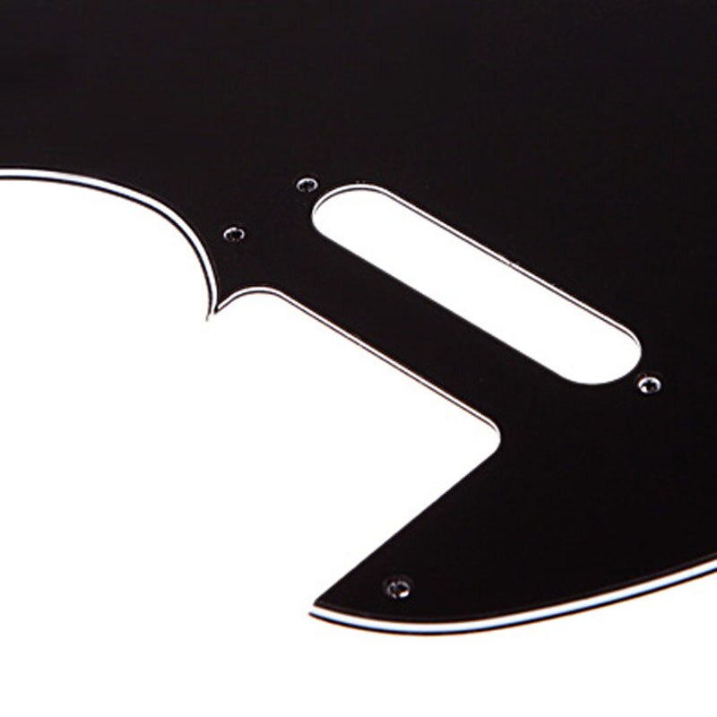 3 Ply Tele Style Electric Guitar Pick Guard Scratch Plate Fit Telecaster Black