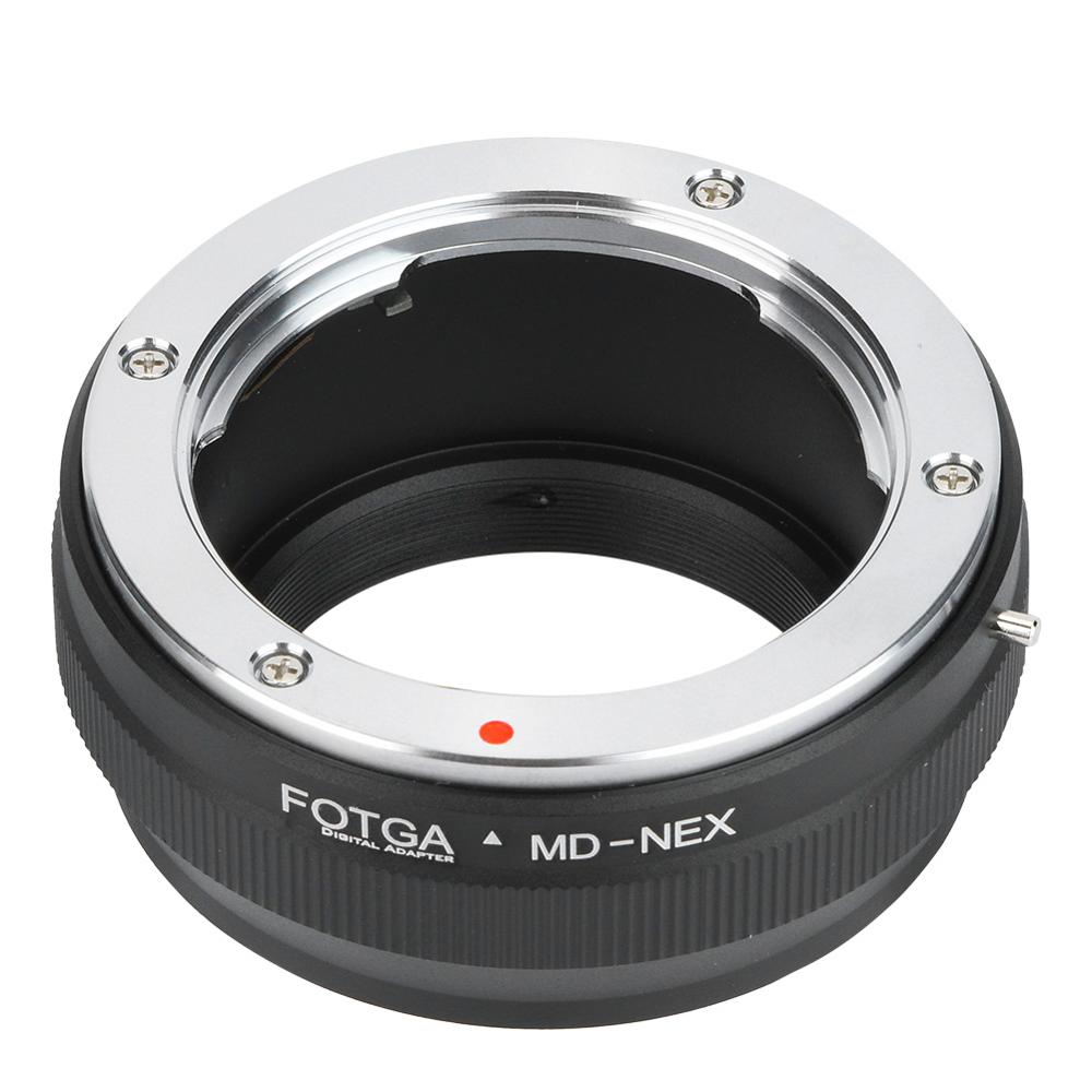 Fotga MD-NEX lente de metal adaptador anel para minolta md lente apto para sony nex câmera mirrorless