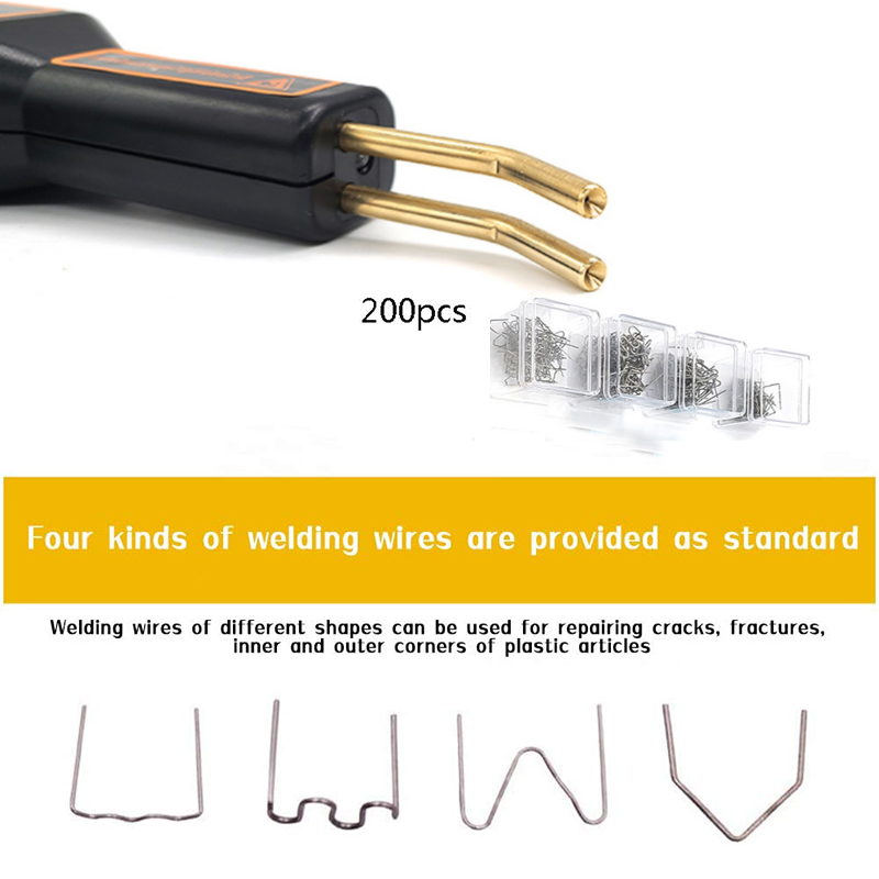 PVC Plastic Repairing Machine 50W Car Bumper Repair Welding Welders Garage Tool Staplers Machine Staple Stapler Welding Tool