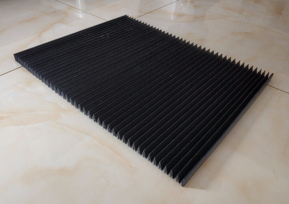 Flat protection bellow, accordion bellow, size: Lmax= 470mm Width= 230mm Height: 15mm