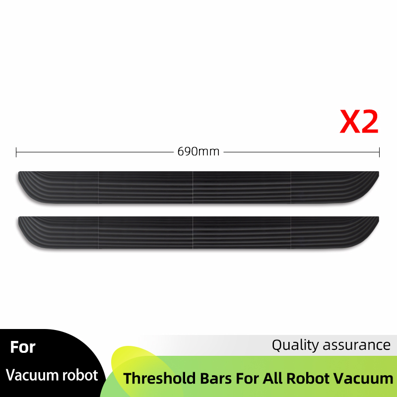 For Xiaomi Roborock iRobot Roomba Robot Vacuum Sweeper Threshold Bars Step Ramp Climbing Mat Spare Parts Accessories Replacement: Burgundy