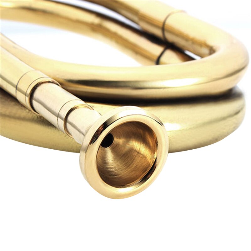 Iron Brass Trumpet Bugle Paint Copper Horn Cavalry for Brass Musical Instruments Music Lovers