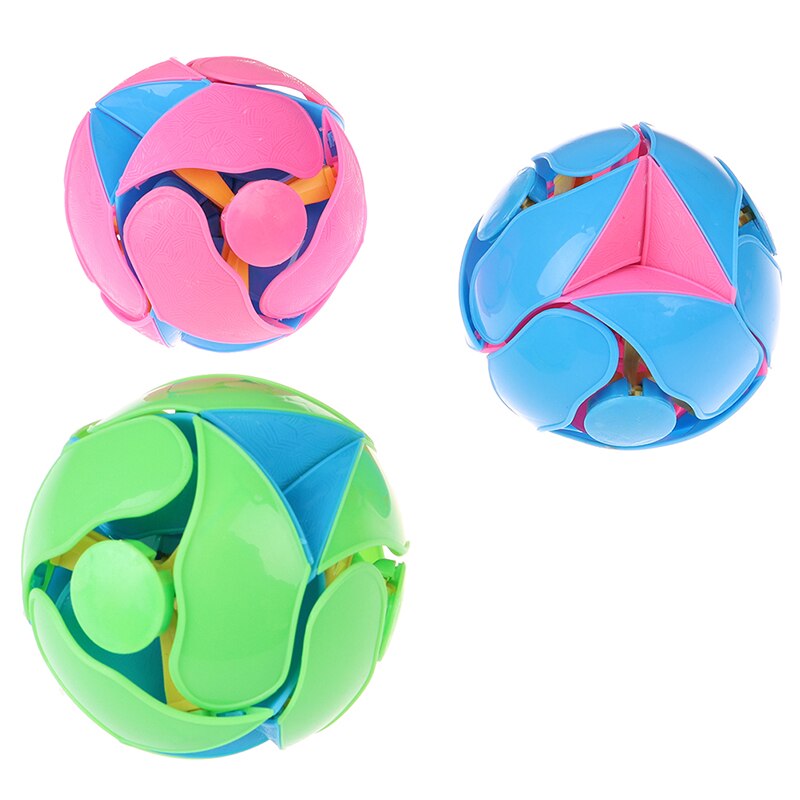1 Pc Children's Hand Throwing Color Changing Ball Magic Ball Toy To Relieve Stress Novelty Color Changing Magic Ball