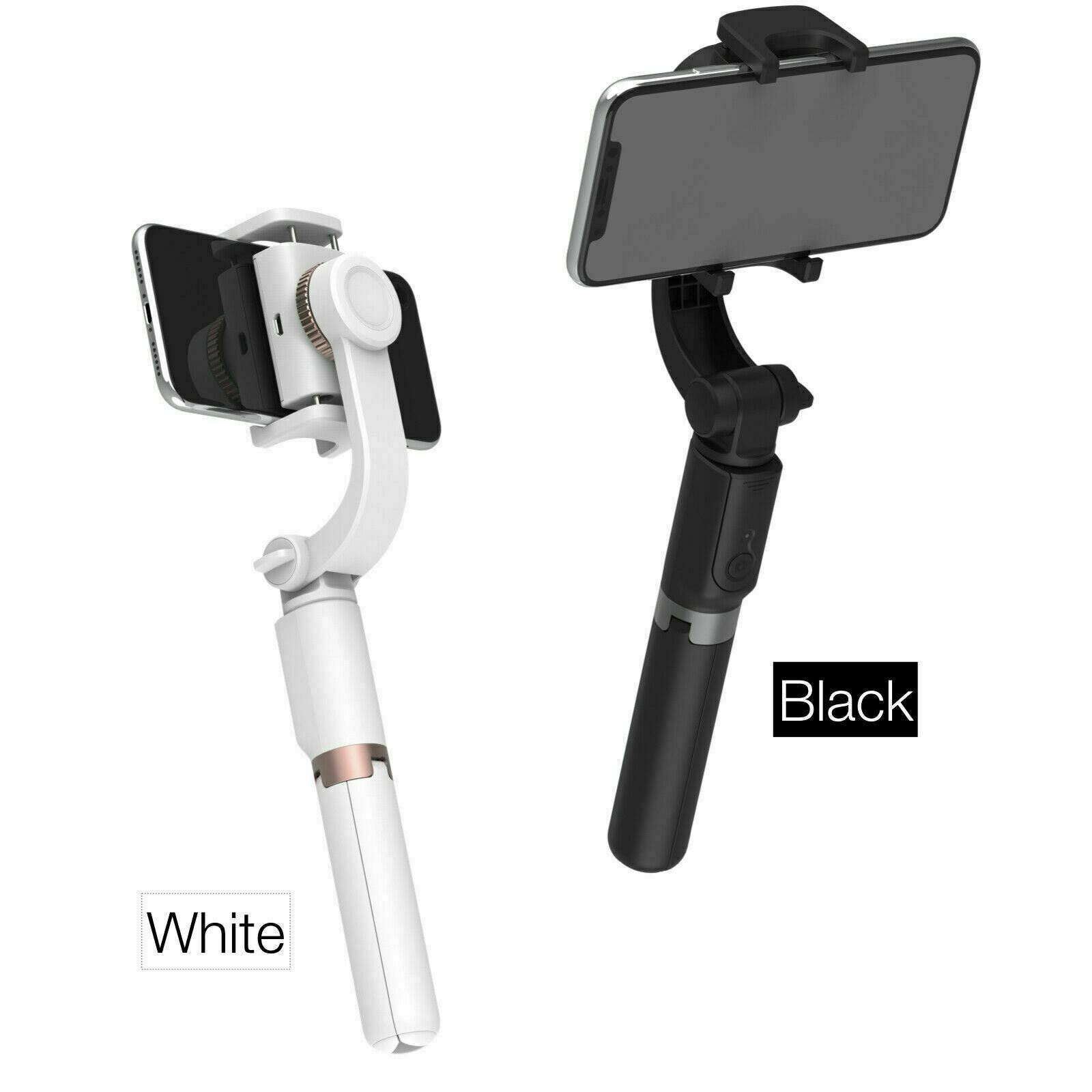 1-Axis Handheld Gimbal Stabilisator Mobiele Telefoon Gyro-Stabilisator Video Statief 360 ° Anti-Shake S-Stick Bluetooth Afstandsbediening