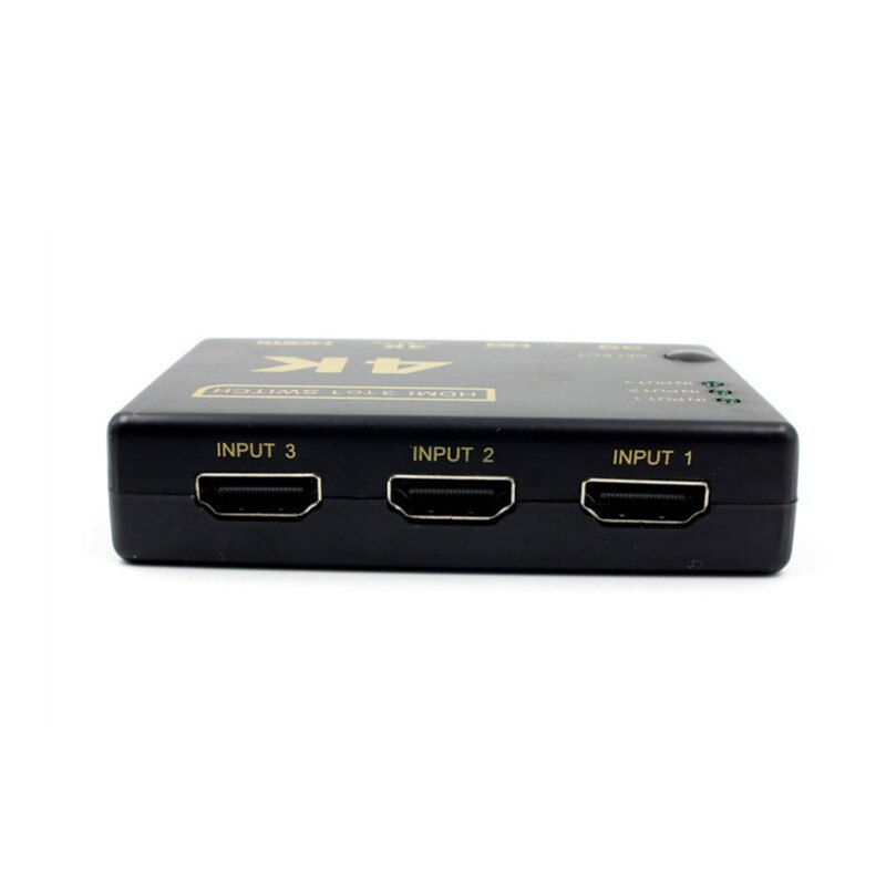 Mini Hdmi Versterker Switch, 3 Poorten 4K * 2K Switcher Splitter Box Ultra Hd Voor Dvd Hdtv Xbox PS3 PS4