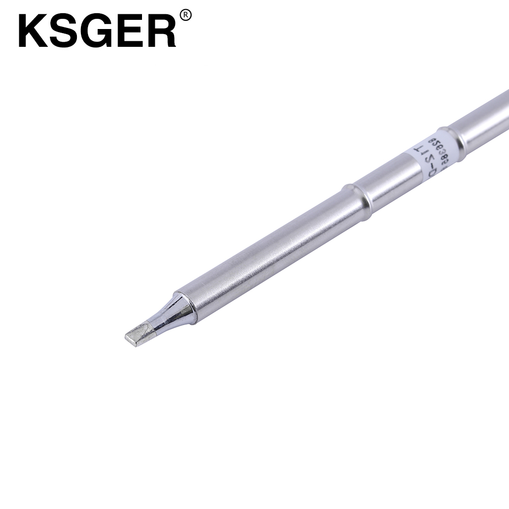 KSGER T12 elektryczne końcówki lutownicze T12-K B2 BC2 ILS JL02 D24 KF dla Hakko fx951 DIY zestawy stacji lutowniczej