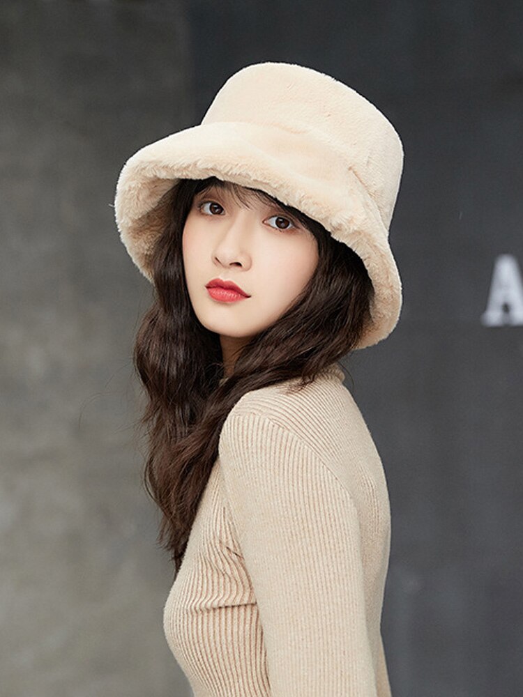Goplus vinter dame hat afslappet sort varm hat til pige sombreros de mujer czapka zimowa damska gorros de invierno: Beige