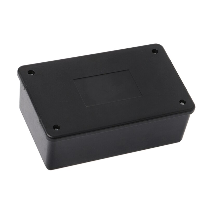 OOTDTY-carcasa electrónica de plástico ABS impermeable, caja de proyecto, color negro, 105x64x40mm