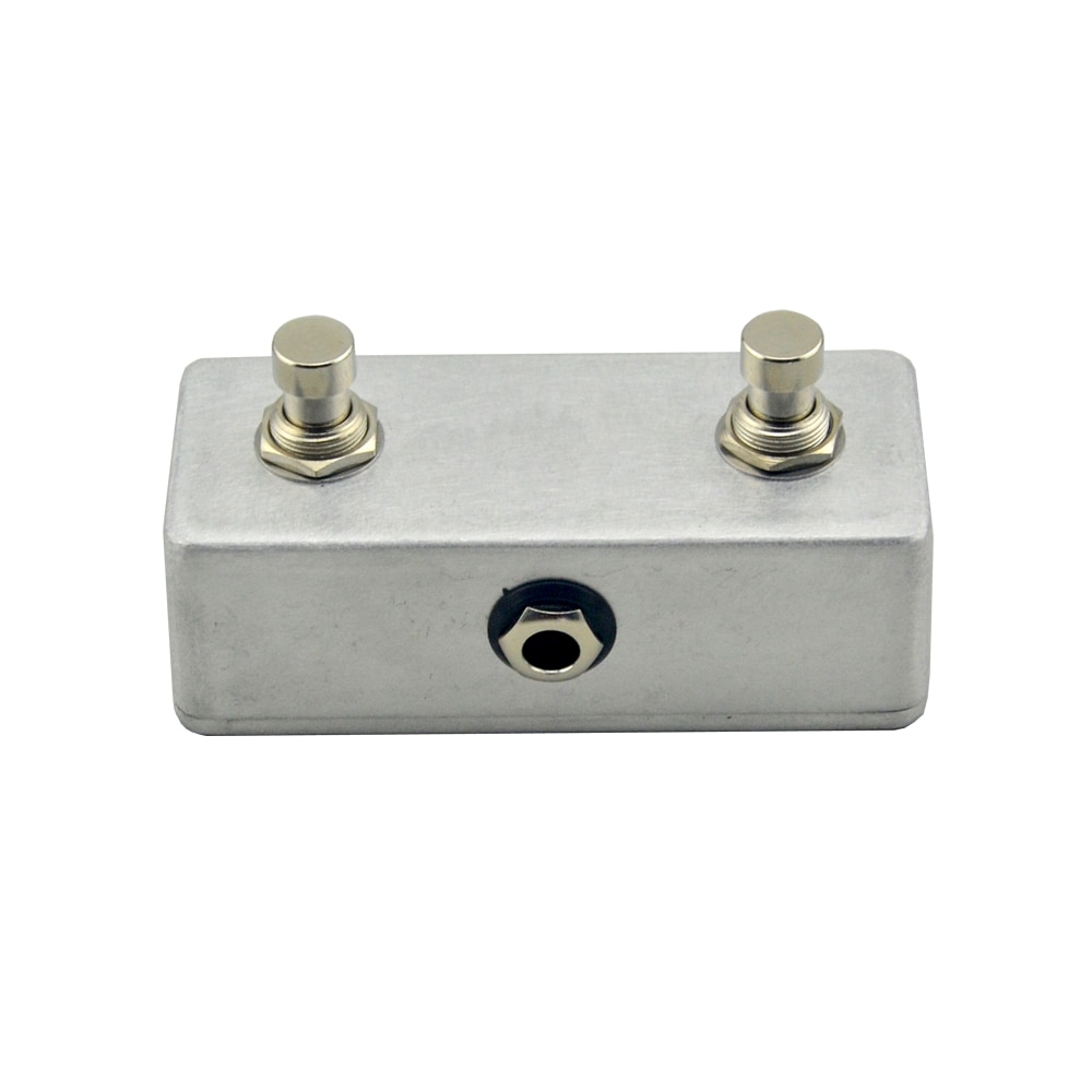 Guitar dual 2 channel footswitch switch Pedal latching or Momentary for Guitar Amp parts