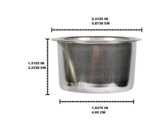 Kaffefilter højtryks kaffemaskine tilbehør rustfrit stål enkeltlags yoghurt maskine reservedele