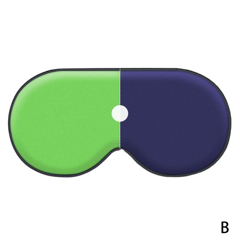 Double-sided Sleep Eye Mask Shading Natural Sleep To Ice Eye Breathable Relieve Help Relax Eyepatch Shredded Sleep Rest Fat Y3Z5: B
