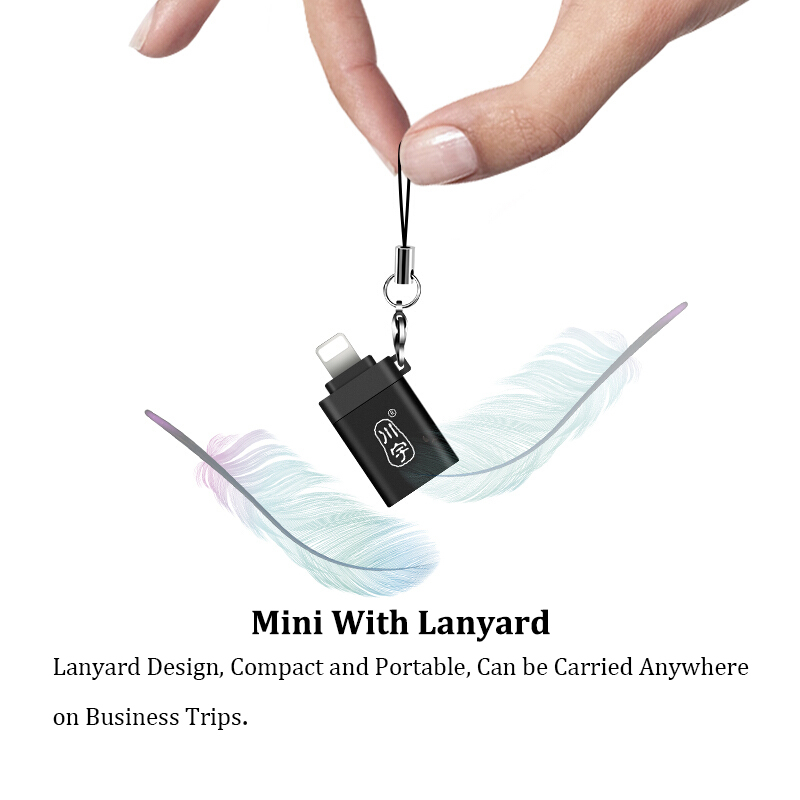 IOS 13 OTG USB Adapter For iPhone 11 Pro XS Max XR X 8 7 6s Plus For iPad Converter to USB 3.0 Charging Adapter