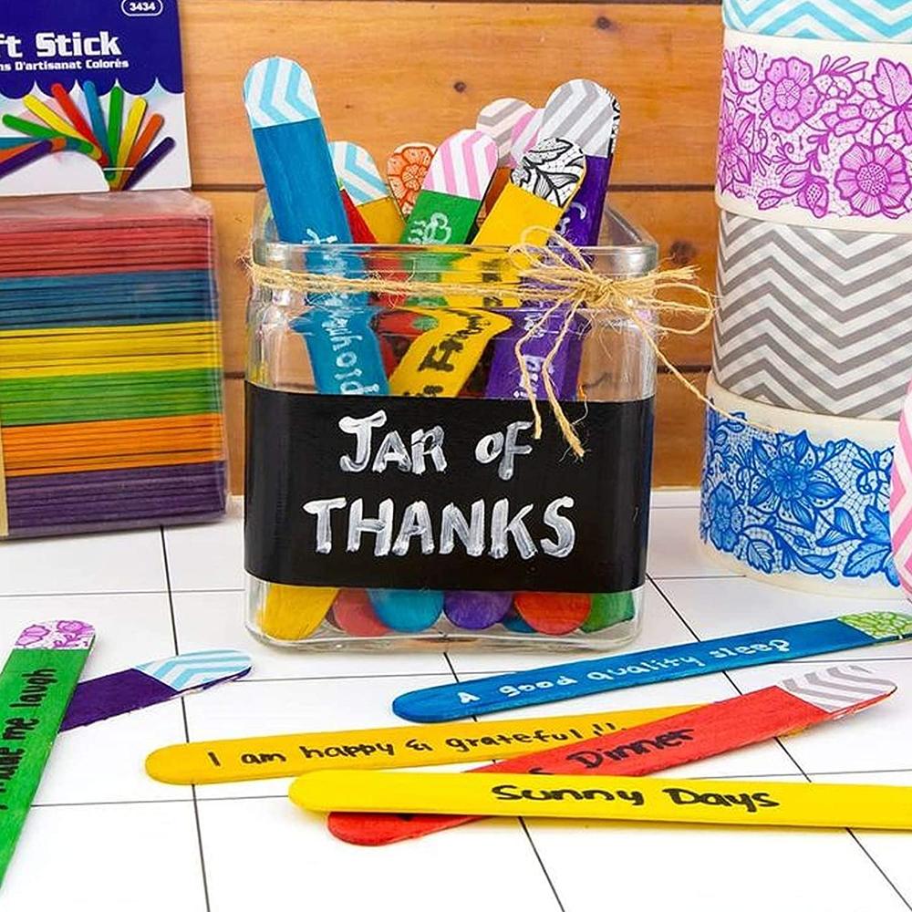 Bâtonnets à glace en bois, 50 pièces/lot, bâtonnets à glace faits à la main, pour fête, événement