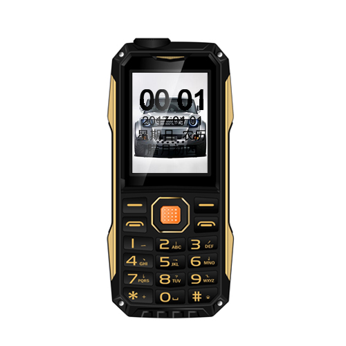 Kuh  t998 robust mobiltelefon  mp3 mp4 power bank bluetooth 3.0 lommelygte fm ingen behov for øretelefoner