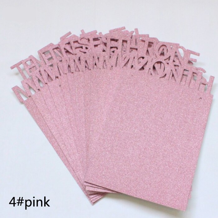 Partei Flagge 1'st ersten Geburtstag Wimpel glocke girlande Banner Ammer für Dekoration DIY favor kreative Wh: 4 Rosa