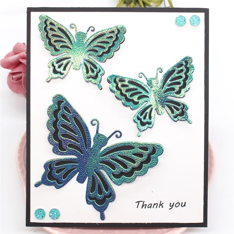 KSCRAFT Layering Butterflies Metal Cutting Dies for DIY Scrapbooking/Card Making/Kids Fun Decoration Supplies