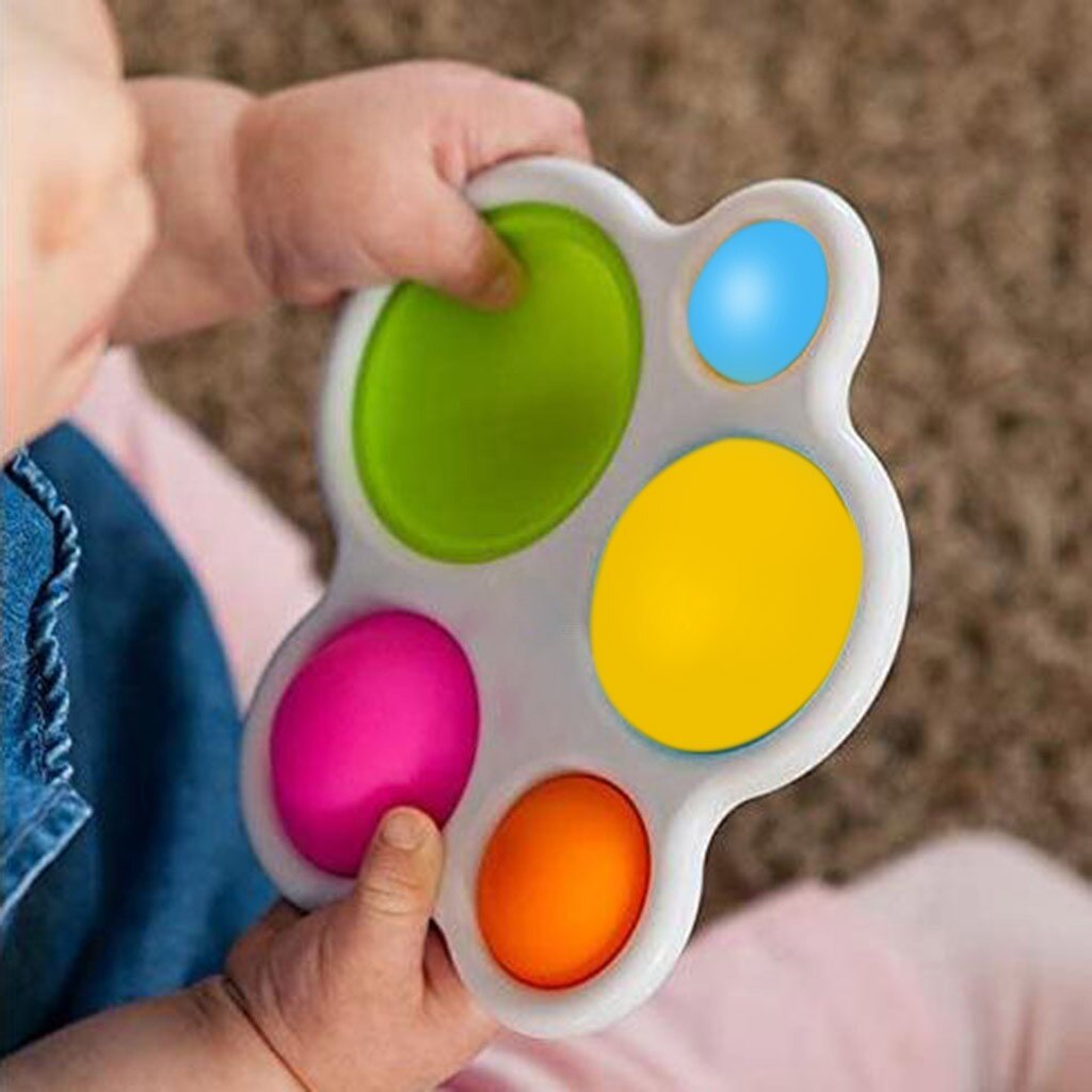 Infant Baby Toys Exercise Board Rattle Puzzle Colorful Intelligence Development Board Early Education Intensive Training#50: Default Title