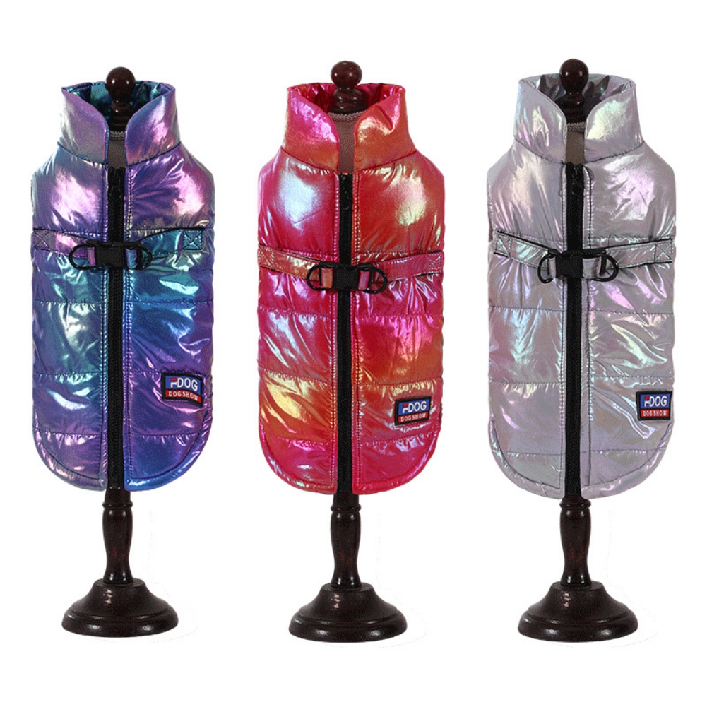 Winter Warme Overall Für Hunde Wasserdicht Haustier Hund Regenbogen Reflektierende Kleine Hund Kleidung Welpen Unten Jacke Französisch Bulldogge Weste Mantel
