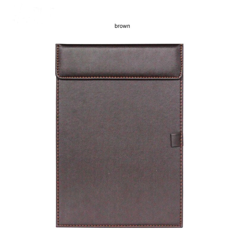 A4 PU leather business office conference agreement writing pad clipboard menu file folder a4 desk organizer folders notepad 311B
