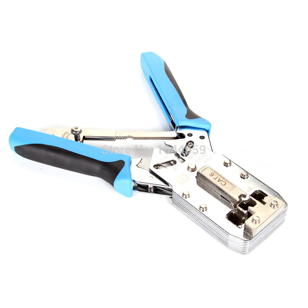 Multifunctional RJ45 8P Network RJ11 Cable Ethernet Cat 6 Terminals Crimping Tool Plier Crimper