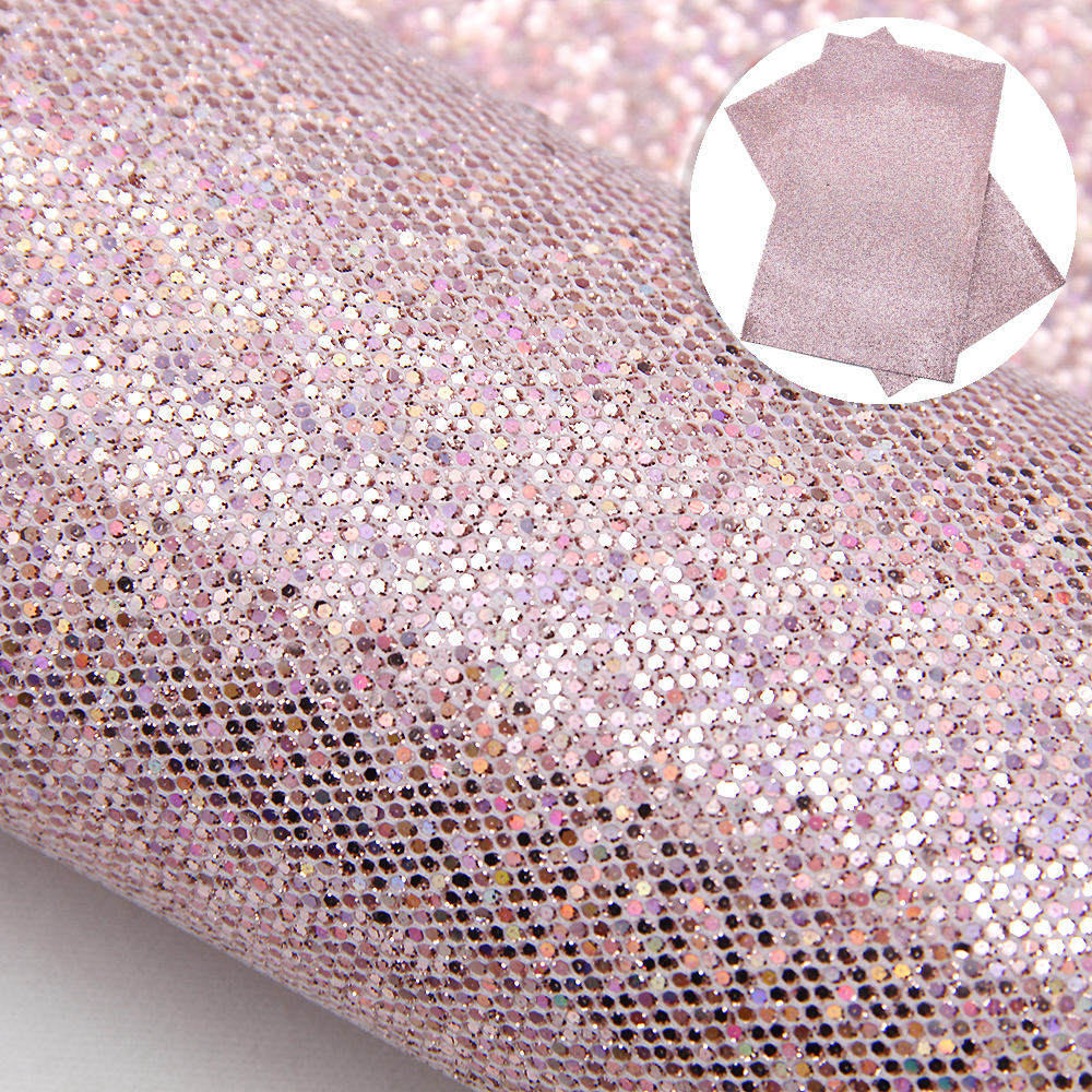20*34cm tykke glitter støt tekstur kunstskinn stoffark til å lage håndlagde øredobber sløyfer ,1 yc 9915: 1099770009