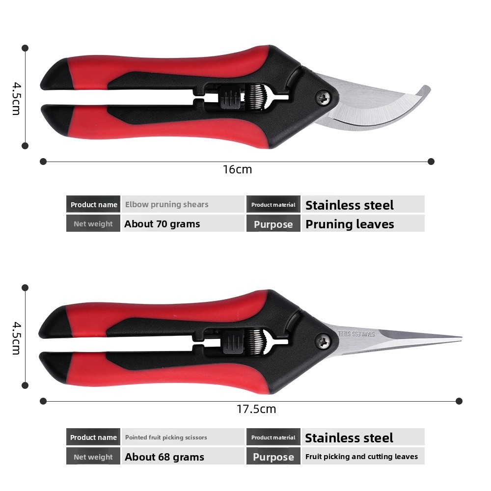 Mini Gardening Scissors for Pruning, Fruit Pruning, Pruning, Grape Picking, and Gardening Tools