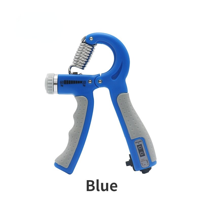 10-60Kg Count Heavy Gripper Fitness Hand Exerciser Grip Wrist Training Increase Strength Spring Finger Pinch Carpal Expander: Blue