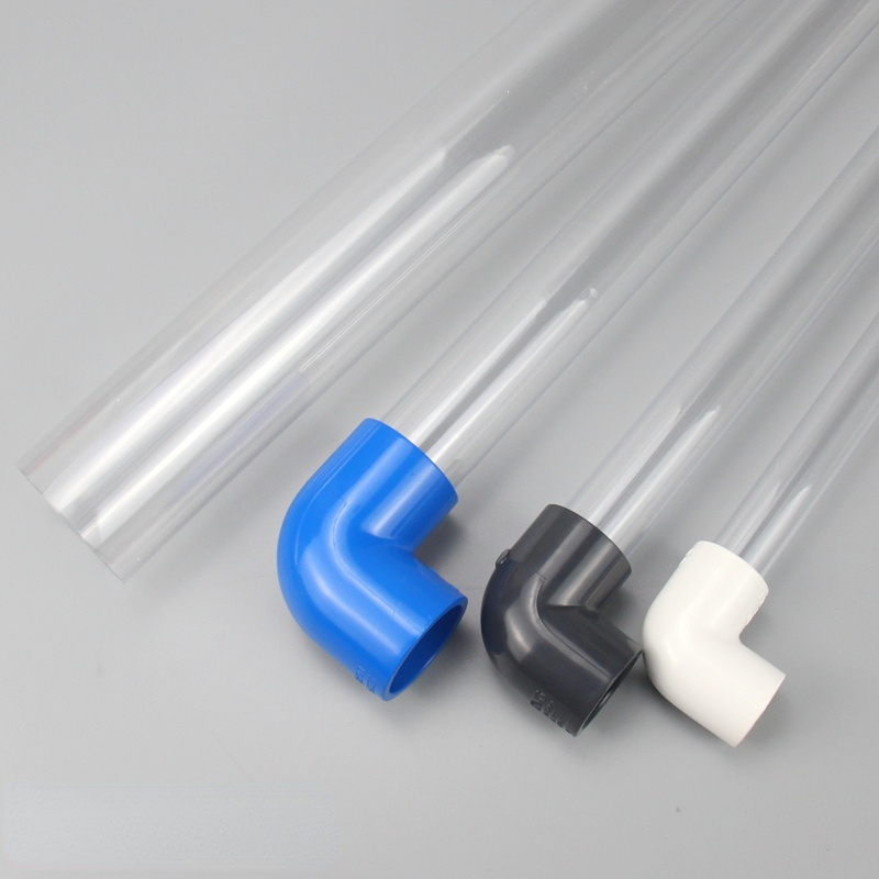Perspex gjennomsiktig rundt rør 50cm lengde 16mm ~ 110mm akrylrør høyt gjennomsiktig rør for fisketank 1 stk