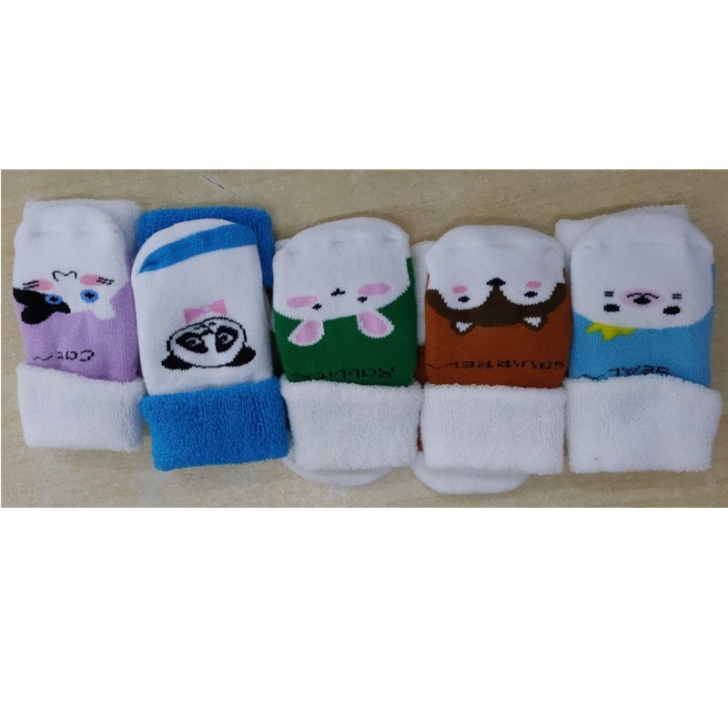 Infant Toddler Baby Boy Girls Socks That Look Like Shoes Anti-slip Cotton Indoor Sock 0-3 Years Peace Socks Black white blue Red: B