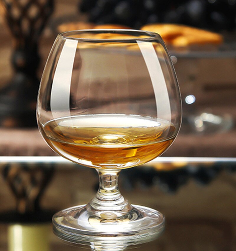 100-600ml 7*Styles High Household Shot Glass Exquisite Brandy Snifter Glass Small Multi-Purpose Whiskey Wine Cup Drinkware Bar: 410ml
