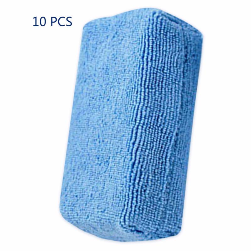 Auto Waschen Reinigung Schwamm Block Mikrofaser Wachs Applikator Pad Polieren Schwamm Frottee Tuch Kasten Poliert Wachs Schwamm Wartung: 10 Stck