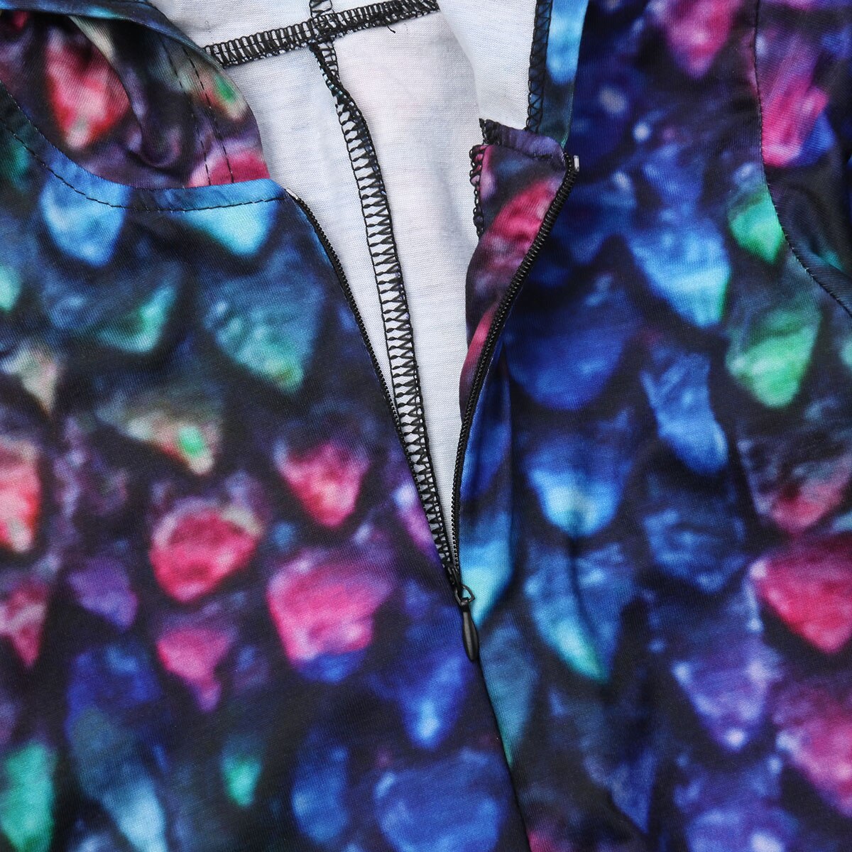 Neugeborenen Baby Junge Mädchen Blau Sport Kühlen Dinosaurier Bunte Kapuzen Skala Strampler Langarm Mit Kapuze Overall Kleidung