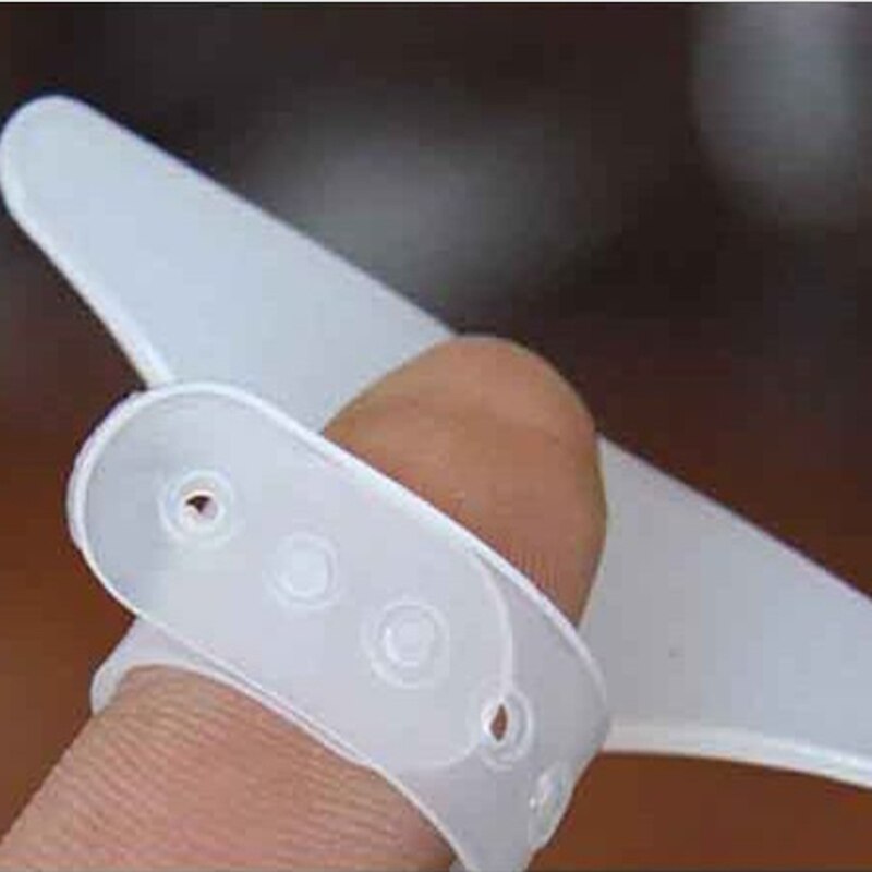 Protetor de dedo de plástico para cozinha, acessórios de cozinha para proteção de mão, não ferida, ferramentas de vegetais, protetor de dedo de segurança
