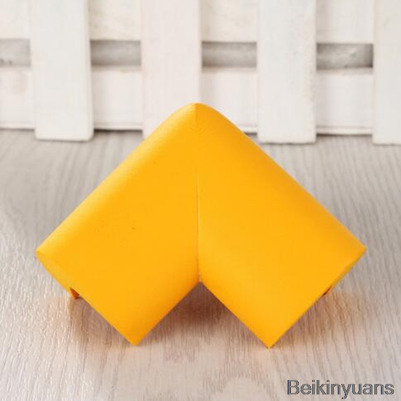 2018 4 szt. W kształcie litery L poszerzone zabezpieczenie przed kolizją ochraniacz narożny zabezpieczenie przed dziećmi kąt bezpieczeństwa ochrona krawędzi kąt: pomarańczowy