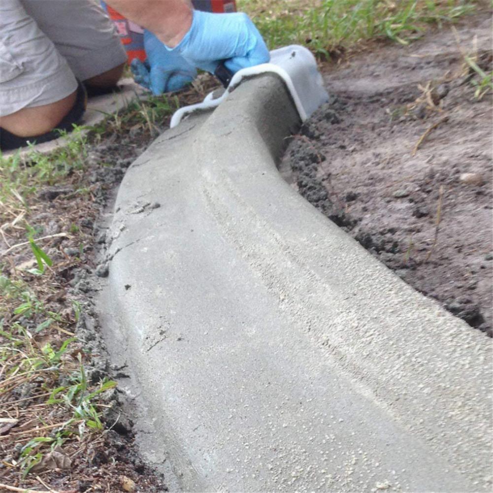 Diy beton murske husholdnings beton murske med plast håndtag til haven landskab sti græsplæne fortov
