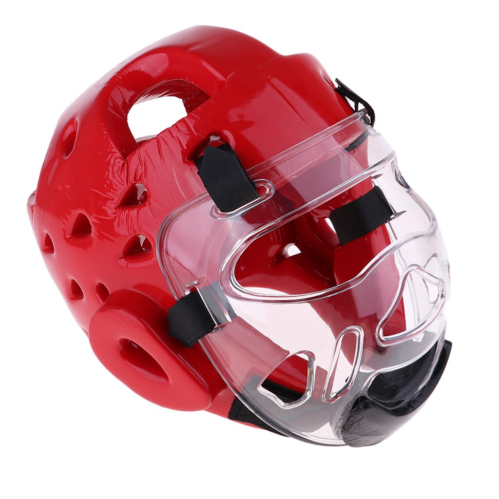 Kinderen & volwassenen bokshelm jongens meisjes sparren kickboksen taekwondo hoofddeksels beschermende kleding