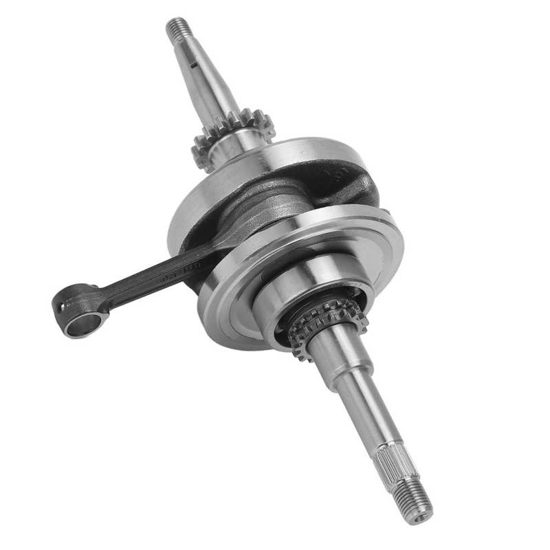 Crankshaft Assembly Crankshaft Connecting Rod Assembly Good Balance Steel Alloy for GY6‑50 60 80CC Scooters