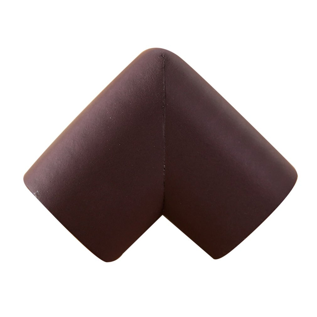 Suave para mesa Protector para esquina de escritorio bebé de seguridad Seguridad de protecciones de borde de esquina para niños infantil proteger la cinta cojín: brown