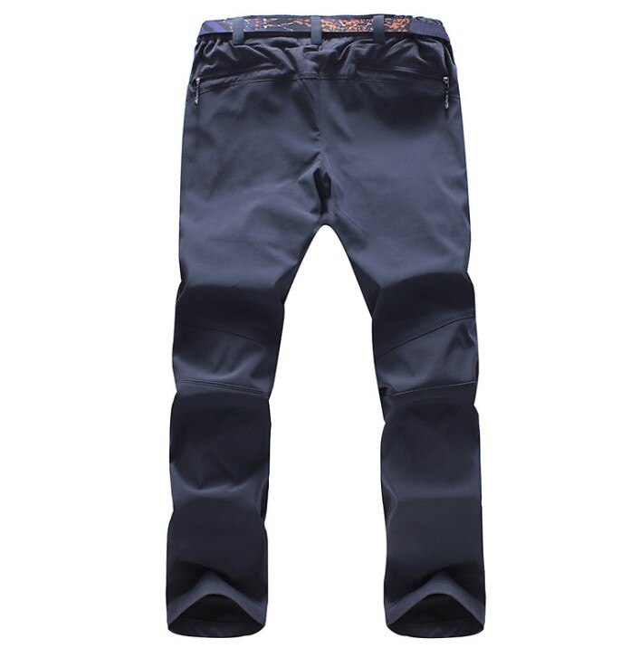 Plus Size Solid Comfortable Windproof Waterproof Quick Dry Outdoor Trousers Male Summer Breathable Fishing Hiking Pants