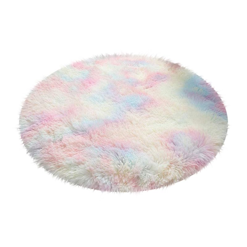 Karpetten Tapijten Tie-dye Pluizige Slaapkamer Tapijt Shag Tapijt Superzacht Nepbont Fuzzy Karpetten voor Woonkamer Decor Schattige Pluche Baby Kids Tapijt voor Speelkamer,Grijs,60x120 cm