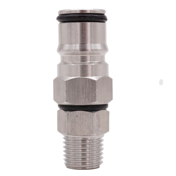 Cornelius kugle låsestol gas & væske med 1/4 "npt samling 19/32-18 øl kulsyreholdig homebrew gas manifold dele: Flydende stolpe