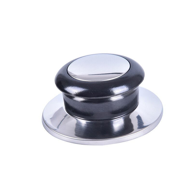Hittebestendig Pot Pan Deksels Knop Lifting Handvat Zwart En Zilver Home Keuken Kookgerei Vervangende Onderdelen