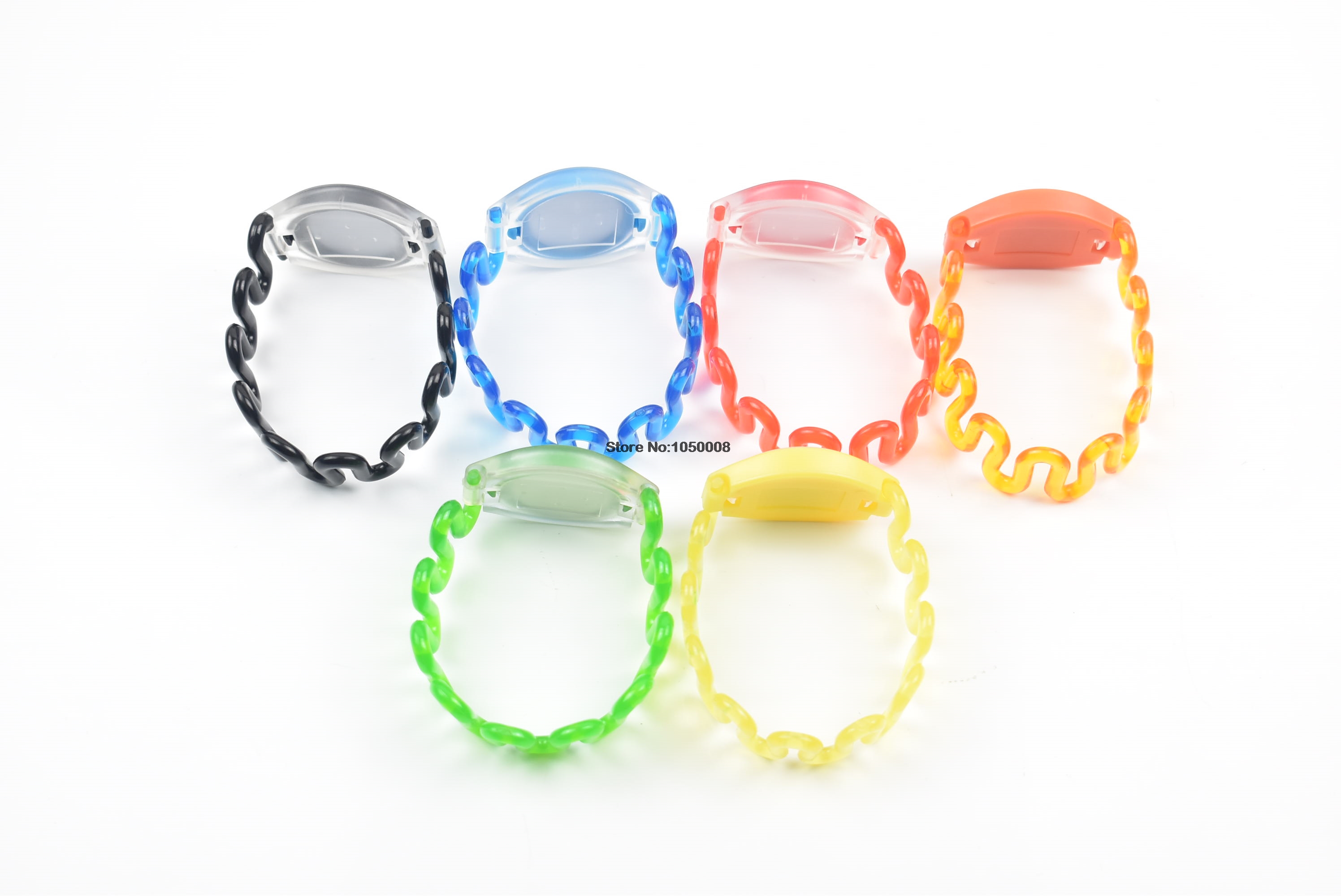 125Khz T5577 pulsera RFID regrabable pulsera de resorte de silicona reloj copia clon tarjeta en blanco en tarjeta de Control de acceso