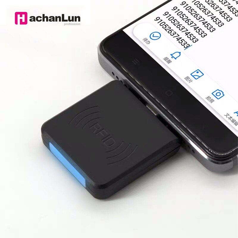 RFID 125KHZ Phone OTG Reader Mini Portable RFID Supports Windows / Android USB Reader